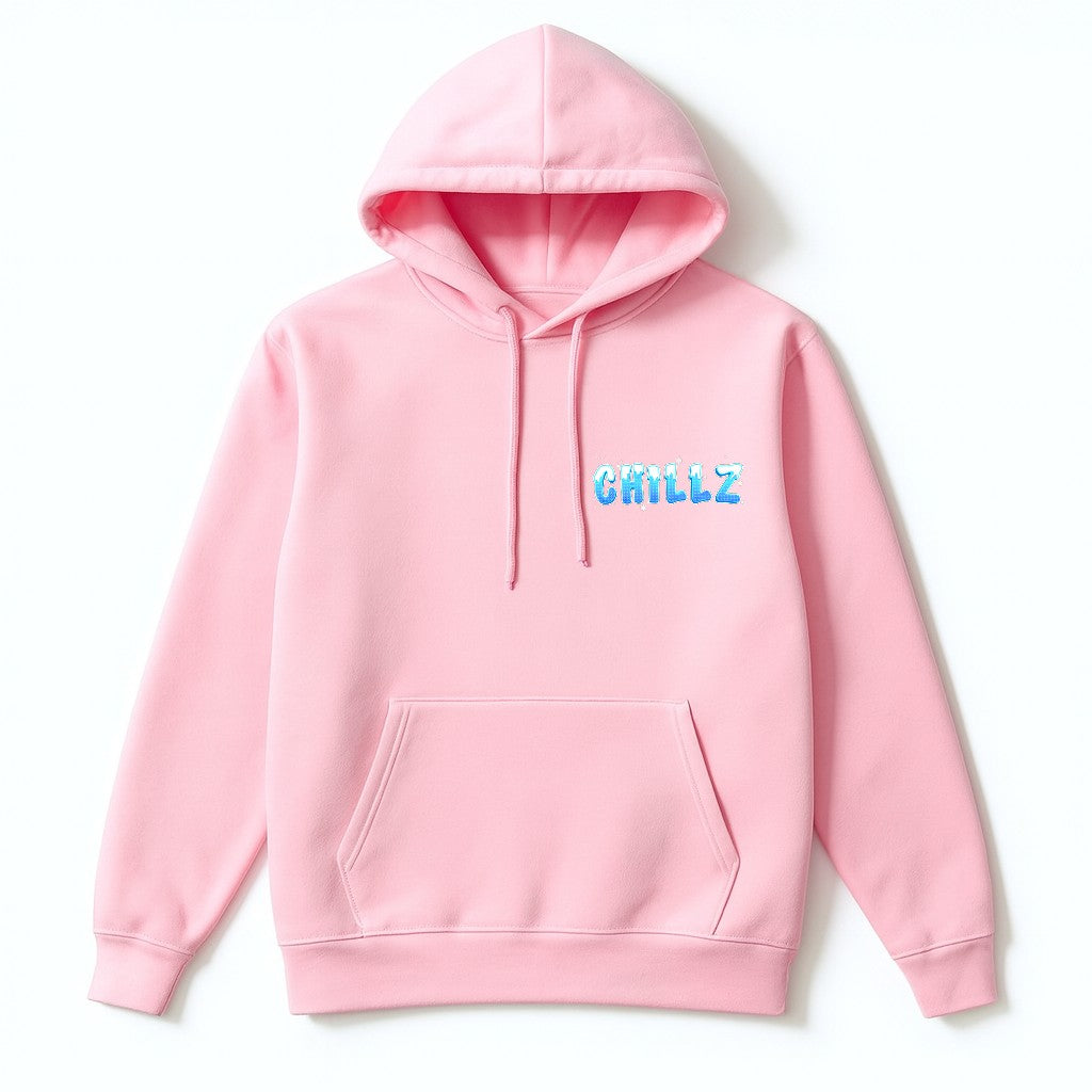 Chillz small text Snowcapped Icy Hoodie - Youth and Adult sizes - 4 colours