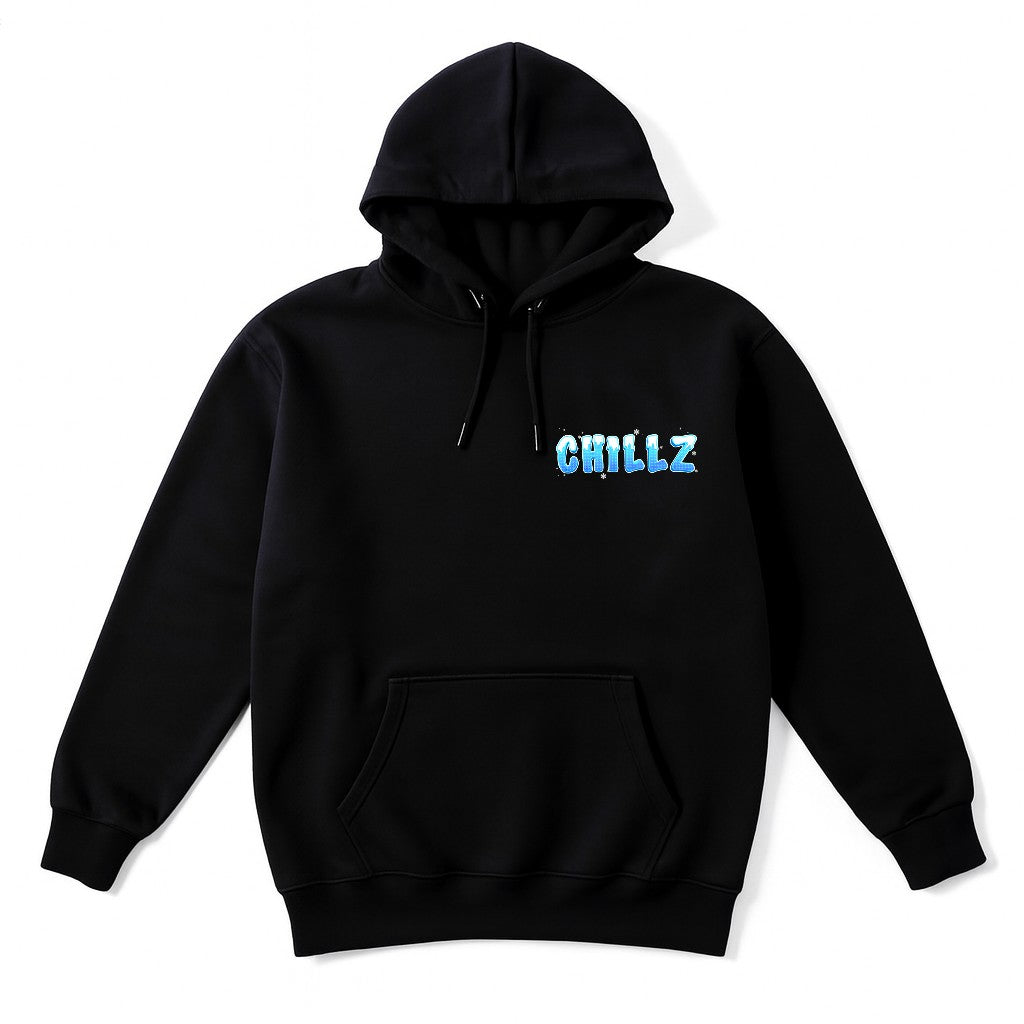 Chillz small text Snowcapped Icy Hoodie - Youth and Adult sizes - 4 colours