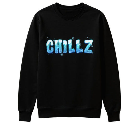 Kids Size - CHILLZ Snowcapped icy Text Sweater