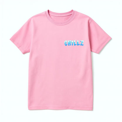 'Chillz' small text T-Shirt - Youth and Adult sizes - 4 colours