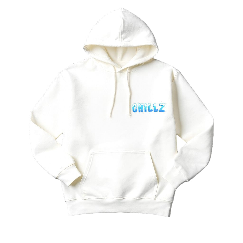 Chillz small text Snowcapped Icy Hoodie - Youth and Adult sizes - 4 colours