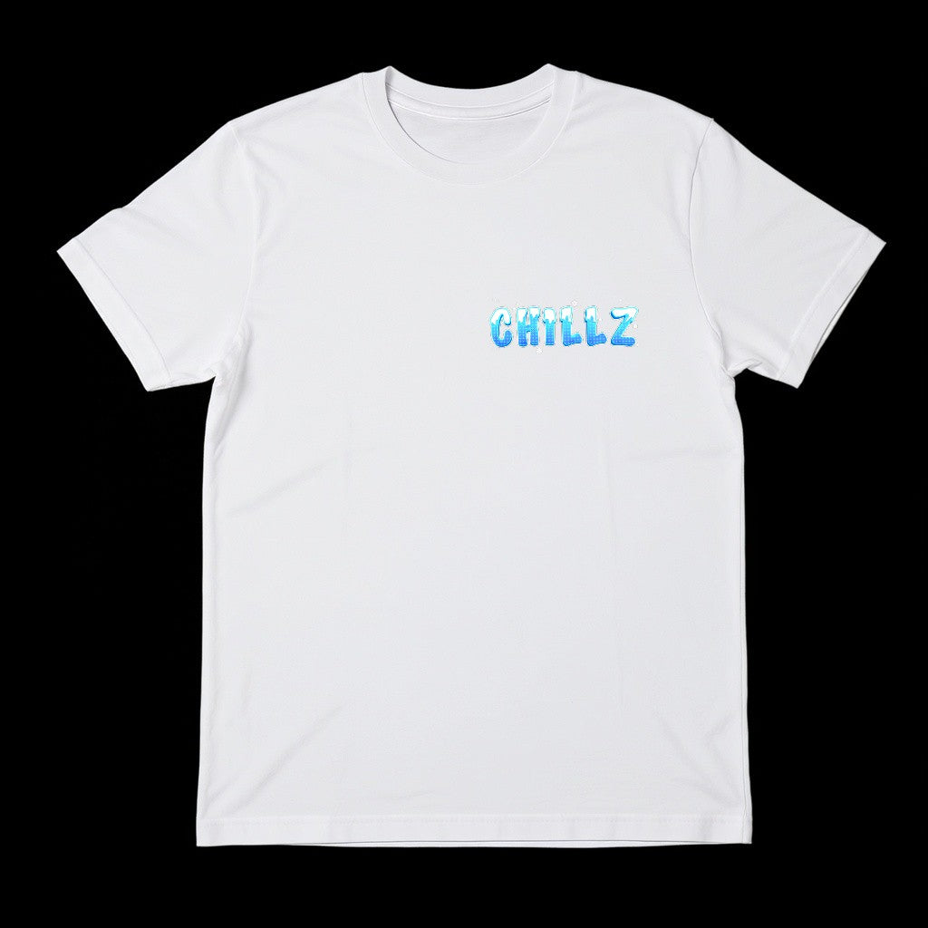 'Chillz' small text T-Shirt - Youth and Adult sizes - 4 colours