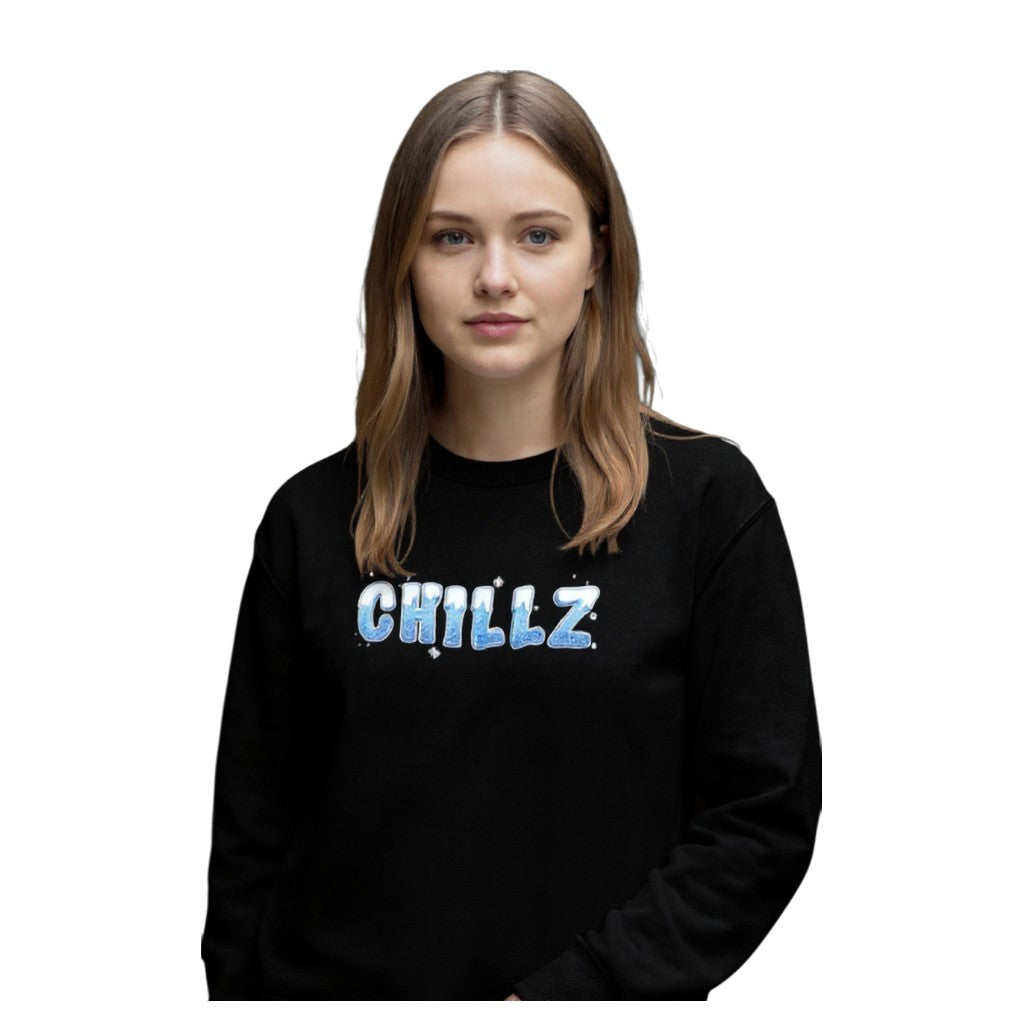 CHILLZ Snowcapped Icy Text Sweater