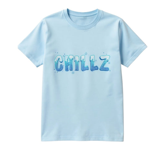 CHILLZ Snowcapped Icy Text T-Shirt
