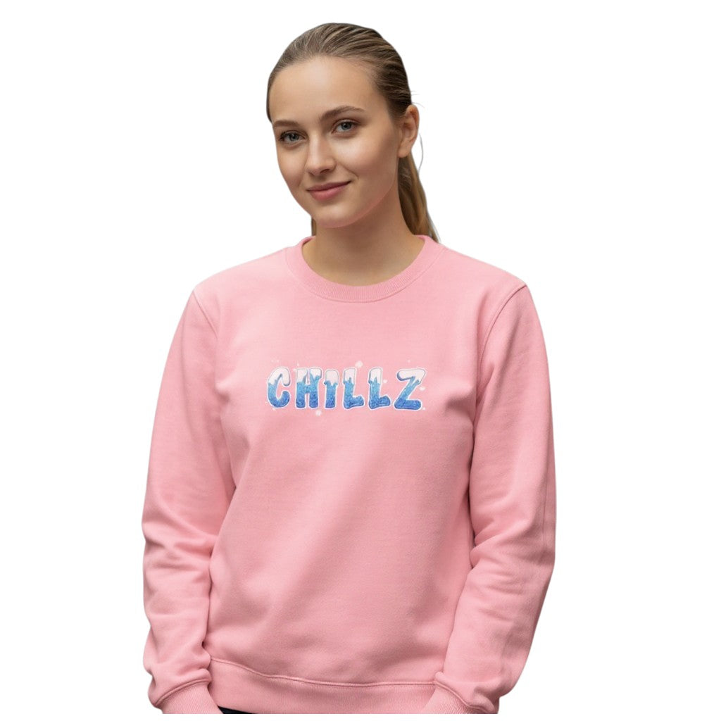CHILLZ Snowcapped Icy Text Sweater